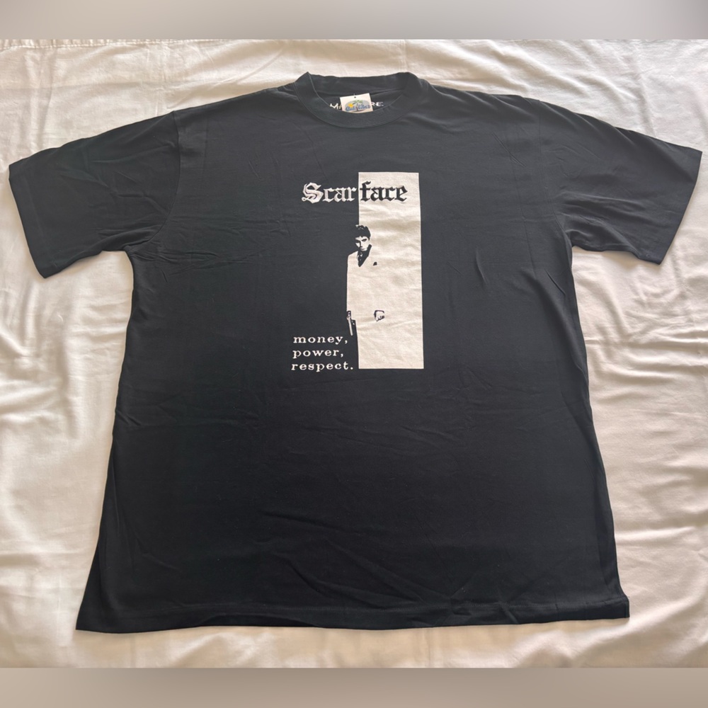 Black Scarface Graphic T-Shirt